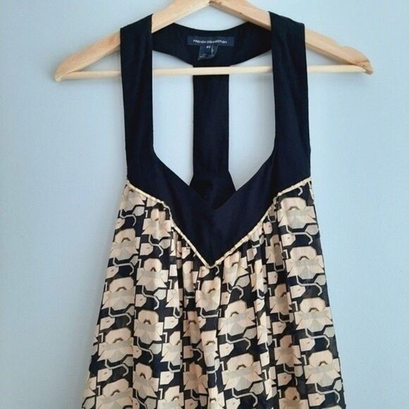 FRENCH CONNECTION \ Breezy Cotton A Line Dress Sz XS - Picture 5 of 11